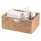 Vintiquewise Foldable Storage Bin, Water Hyacinth, Brown, 8 in H, 18 in W, 13 in L, 3 PK QI003545.M.3 - alternate 1